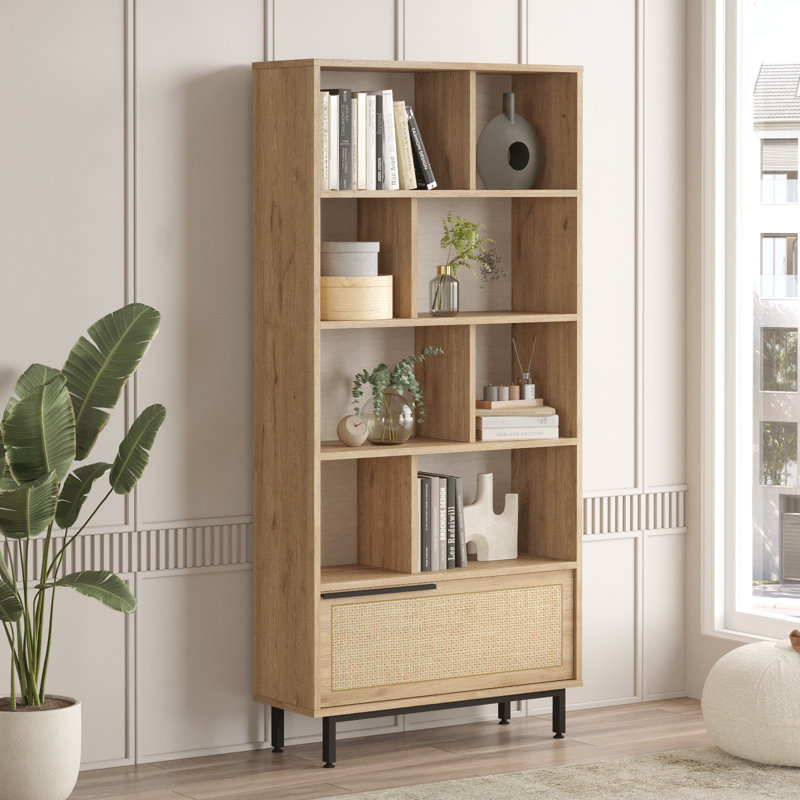 Bibliothèque, Noyer; chêne