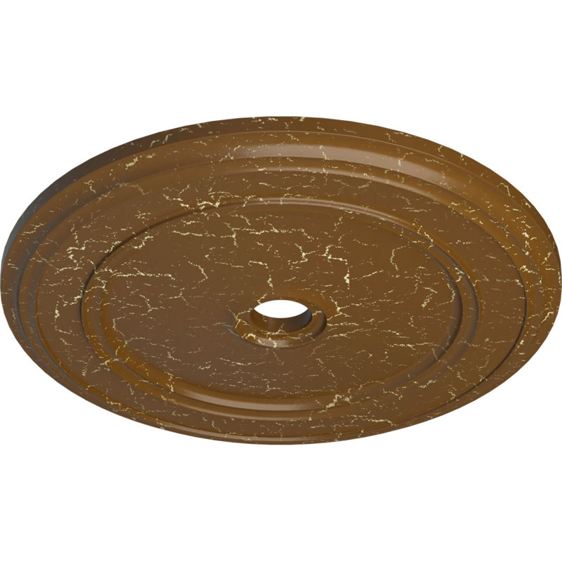 Plafonnier Endurathane Melchor Diamond, l 67 1/4 po x H 43 3/8 po x P 4 po x P 2 po (convient aux auvents jusqu'à 4 po), fini craquelé Americana peint à la main