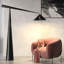  Grande lampe sur pied à bras long Symphony | Lampe sur pied moderne pour le salon, la chambre à coucher et le bureau
