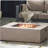 50,000 Btu Square Mgo Fire Table with Tank Outside-903515696