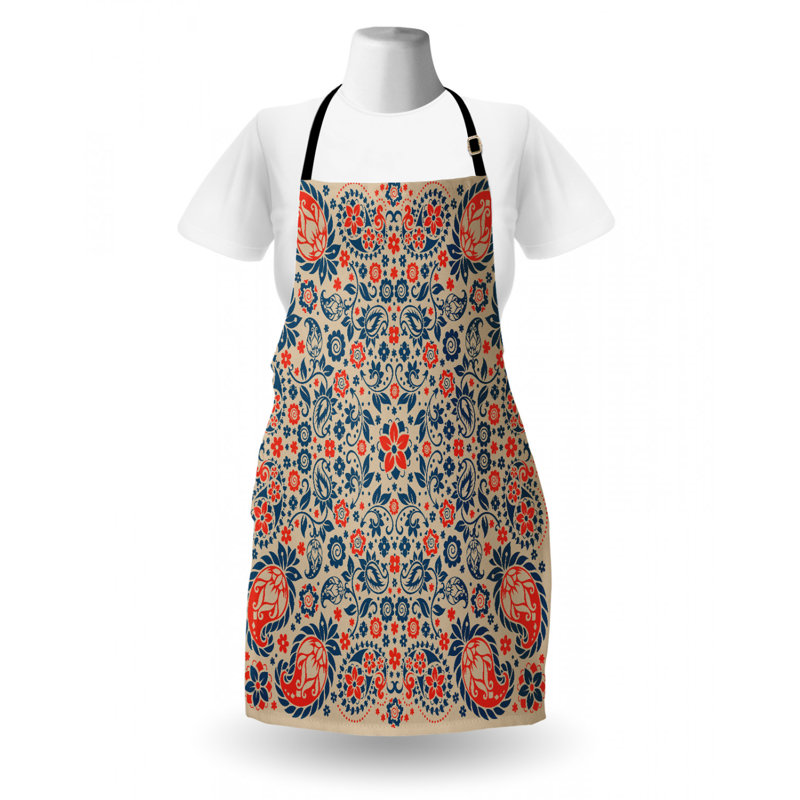 Tablier motif cachemire