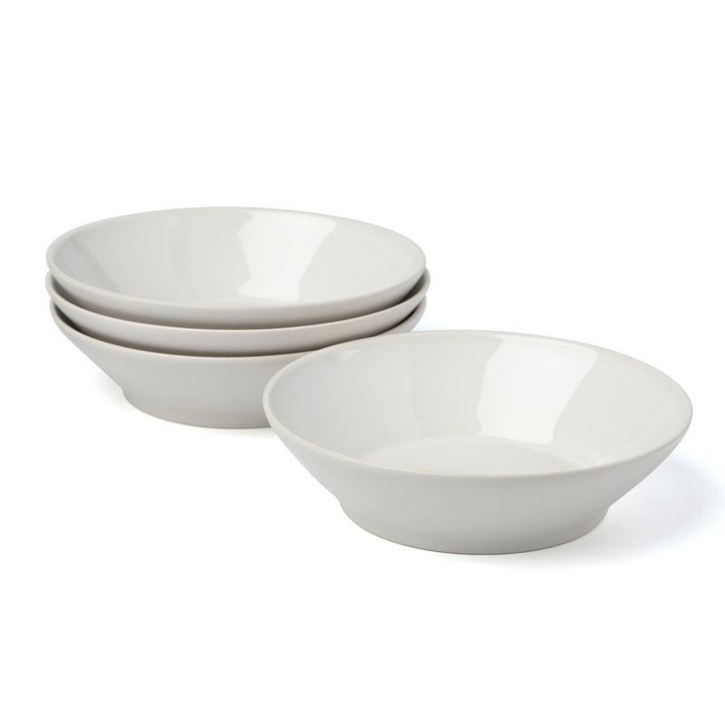Tonale Soup Bowl, White Earth