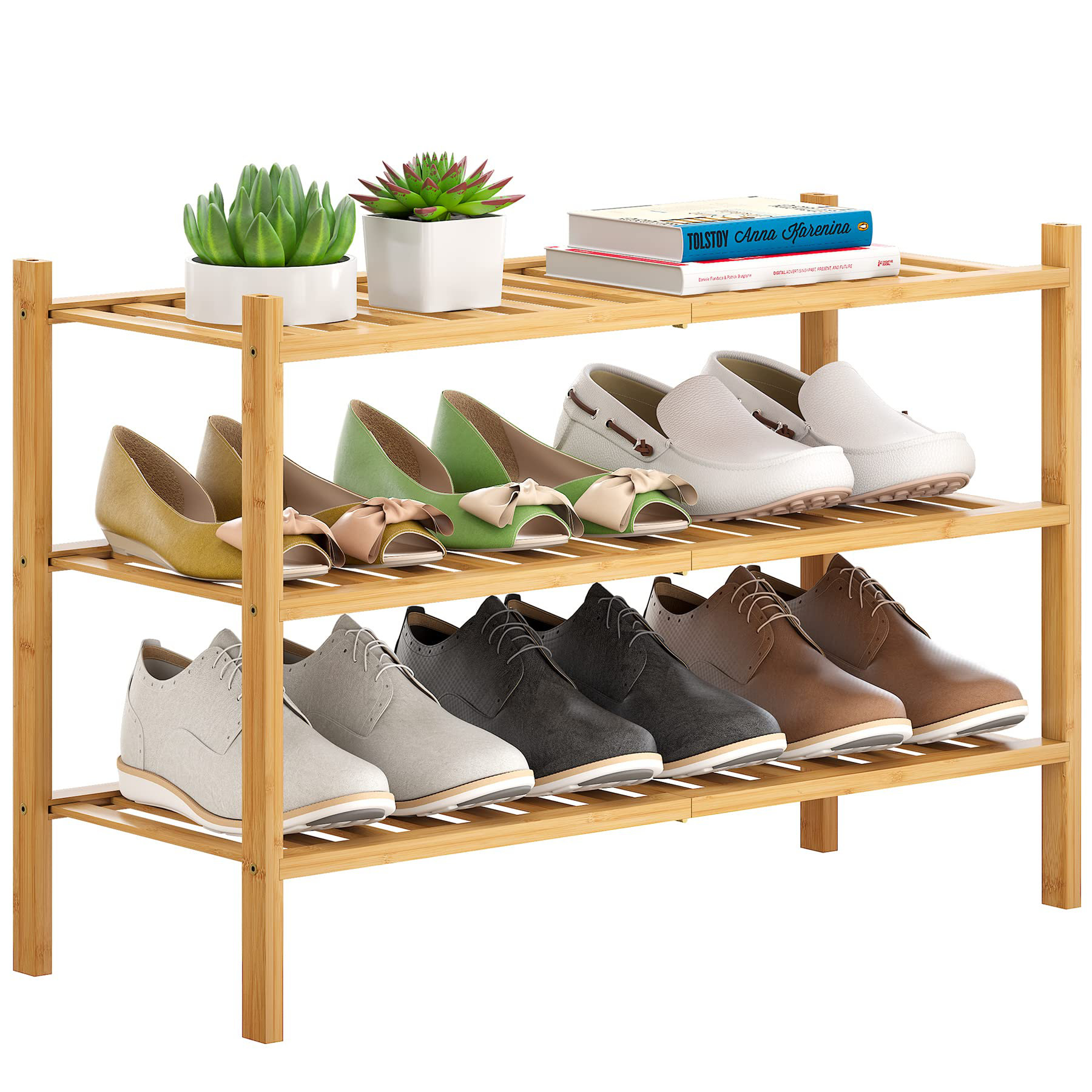 Union Rustic 6 Pair Shoe Rack | Wayfair