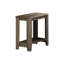 Table d'appoint de chambre à coucher - Construction tanpe stratifiée avec tablette transitionnelle