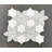 Water Jet - Marble Daisy Flower Pattern Mosaic Wall & Floor Tile-105790892
