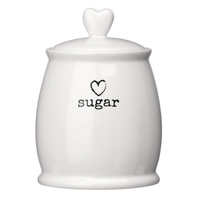 Chic Stoneware Jar