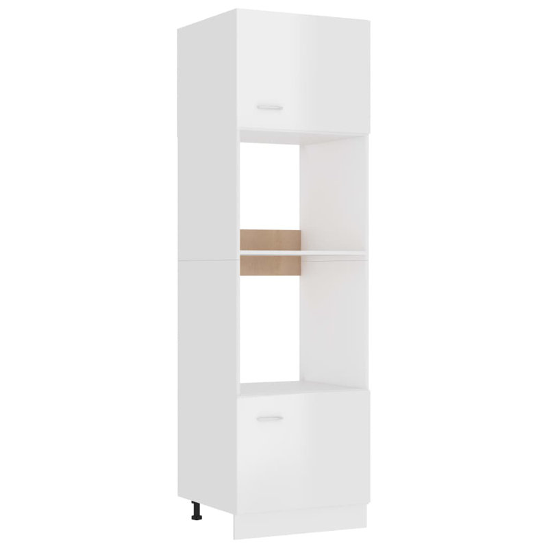 Lyon Microwave Cabinet Lyon, High Gloss White