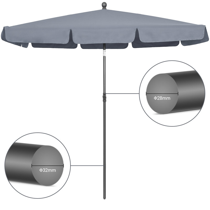 Eashaan 200cm Parasol