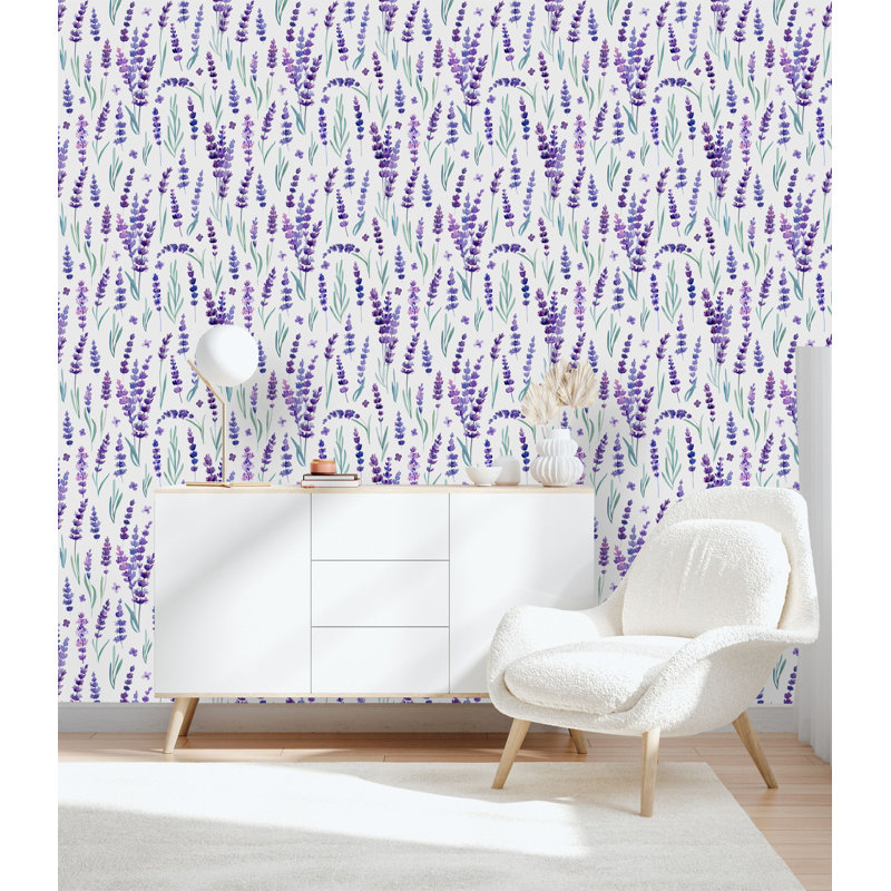 Panneau de papier peint, L 10,4 po x l 25 po, Vinyle
