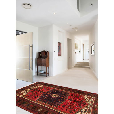 Tapis rouge Anzaldua 3 pi 3 po x 4 pi 9 po