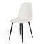 Dardanelle 47cm H Fabric Upholstered Metal Upholstered Back Side Chair in Beige
