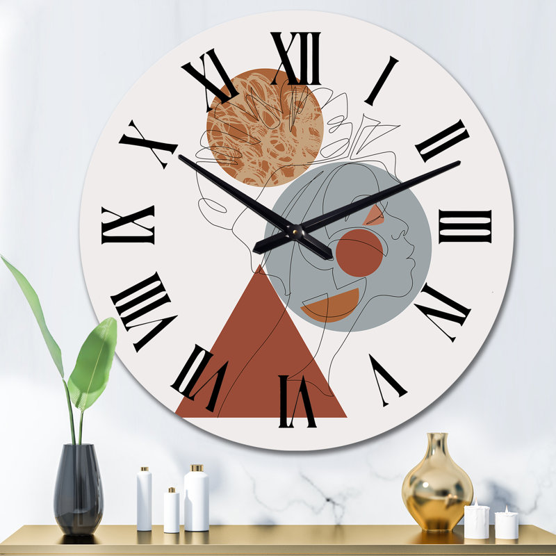 Horloge murale surdimensionnée, Grand