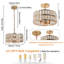 3 - Light Drum Chandelier