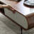 Vintage black walnut coffee table