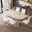Rectangle Pedestal Dining Set-470387549-470387543