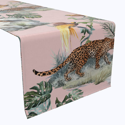 Table Runner, 100% Cotton, Floral 209