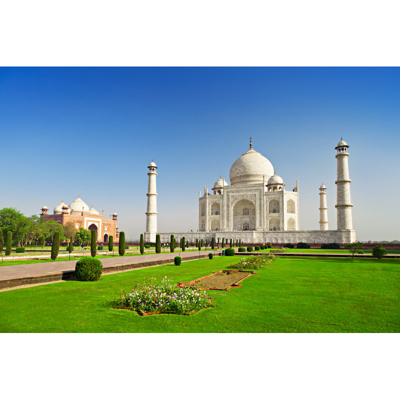 Taj Mahal, Agra - Wrapped Canvas Print, 51cm H x 76cm W x 3.8cm D