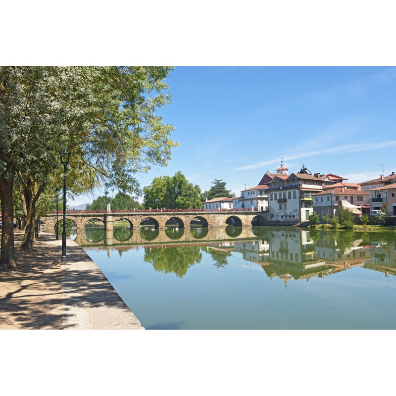 Roman Bridge by Curtoicurto - Wrapped Canvas Print, 30cm H x 46cm W