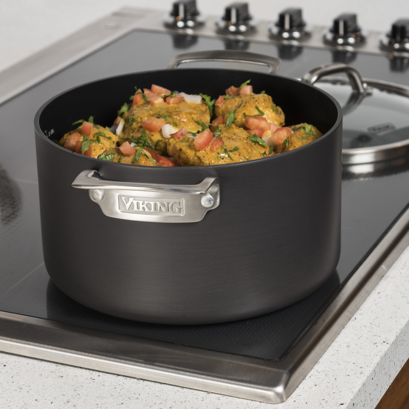 Viking Hard-Anodized Non-Stick Stockpot, 6 Qt.