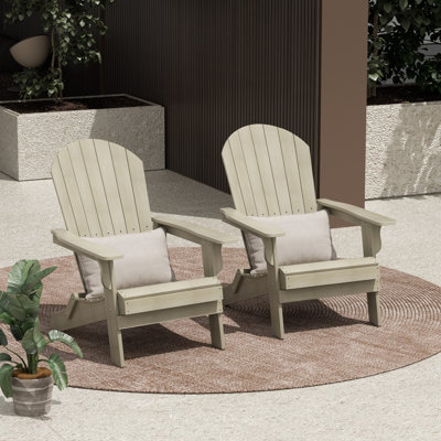 Arrlo Foldable Outdoor Adirondack Set
