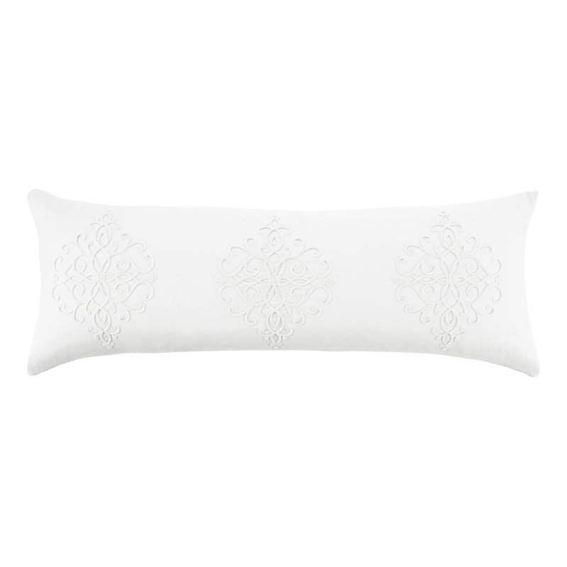 Taie d'oreiller 100% coton Bohemian, Blanc
