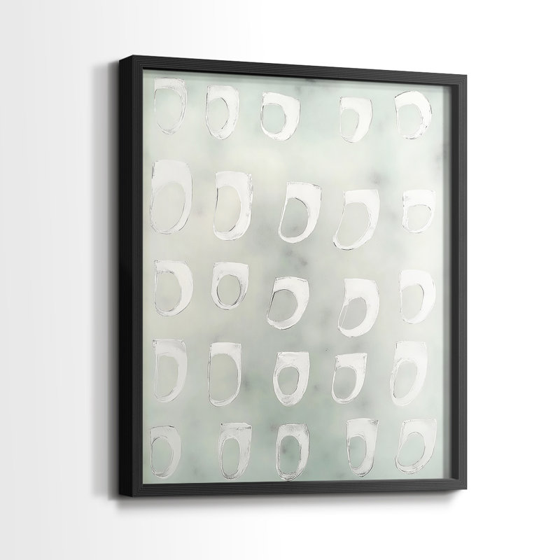 "ABSTRACT Series DCCLXVII" par J Paul, Noir, noir, noir, noir, H 11 po x l 9 po