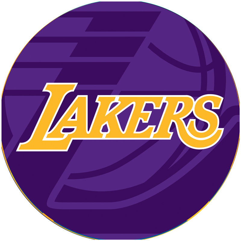 Table de bar NBA Fade avec repose-pieds, Lakers de Los Angeles