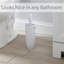 Porte-brosse 13,75 po en blanc