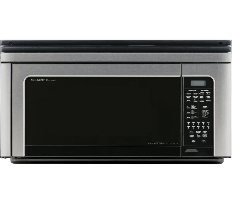 Cafe 1.7 Cu. ft. Convection Over-the-range Microwave Oven Black
