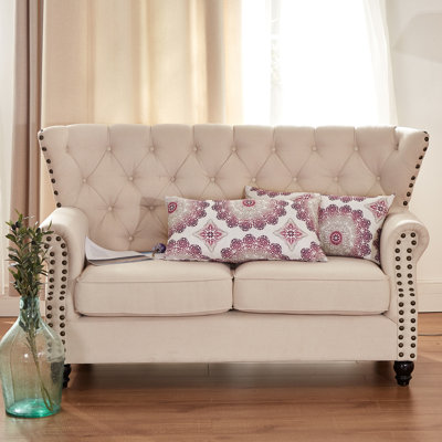 Housse de coussin en polyester Delia