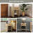 Rattan Accent Side Table with Drawer