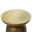 Shenna Handmade Metal Glam Solid Round Drum End Table-1091485687