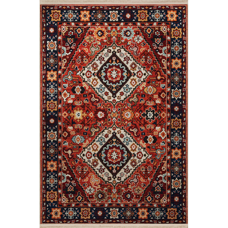 Tapis rectangulaire Westynn, Tapis de couloir 2 pi 8 po x 6 pi 7 po