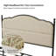 Lit plateforme tapissier Alaja-1405503723
