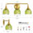 21" Modern Bathroom Vanity Light With Green Petal Glass Shades-1968322237-1967343218