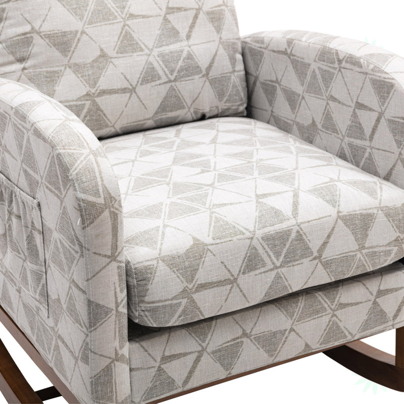 Adelfa Upholstered Rocking Chair