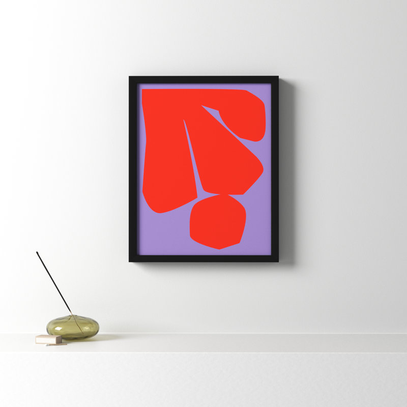 Module Minimalism 2 by Michael Kempen, Black Framed, 20"H x 16"W x 1.25"D