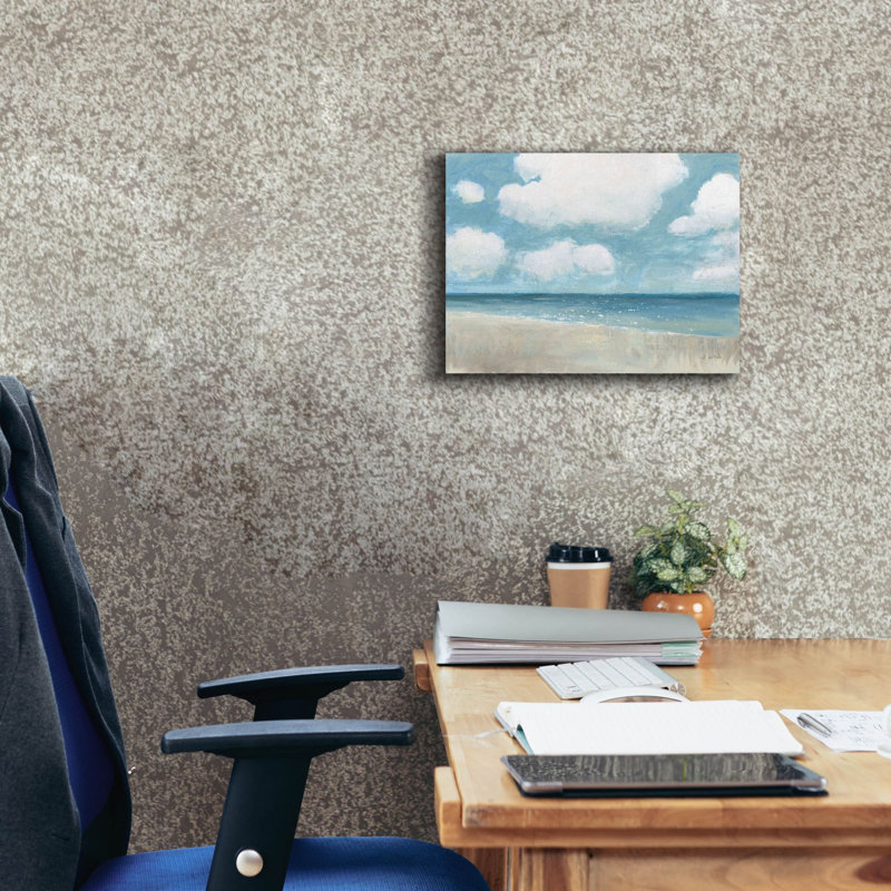 «Seascape 4» par James Wiens, art mural sur toile, H 12 po x l 16 po
