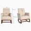 Chaise d'appoint rembourrée Mid-Century-933656905