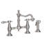 Chesterfield Kitchen Bridge Faucet with Side Spray-66173222-104187789