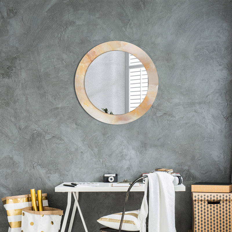 Huldar Glass Flat Wall Mirror