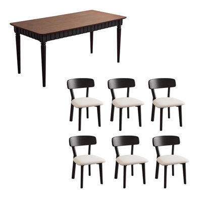 Ensemble de table rétro élégant