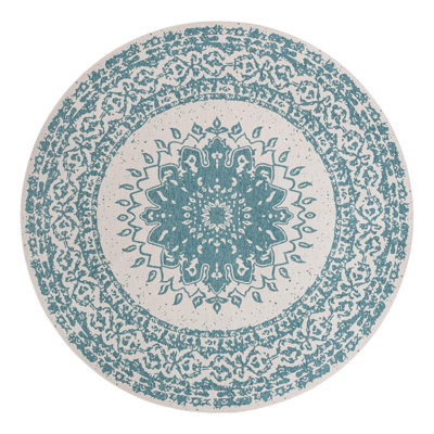 Tapis laminé orné