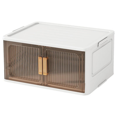 Collapsible Storage Bins With Lids