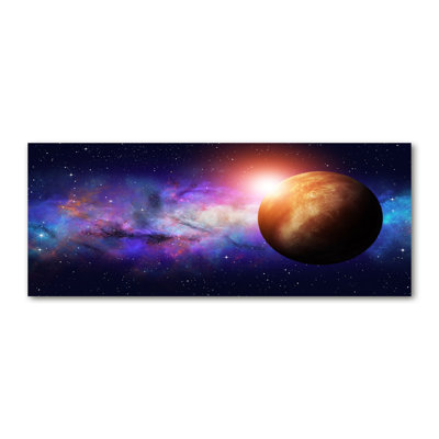 Nebula - No Frame Print on Glass