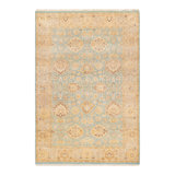 Classic One-of-a-Kind 4' 3" X 6' 3" Hand Knotted Area Rug