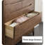 Commode d'appoint simple et moderne en bois