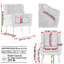 Mid Century Accent Chair For Living Room - Ergonomic And Stylish In White Modern Comfy Reading Design Bedroom-876262099