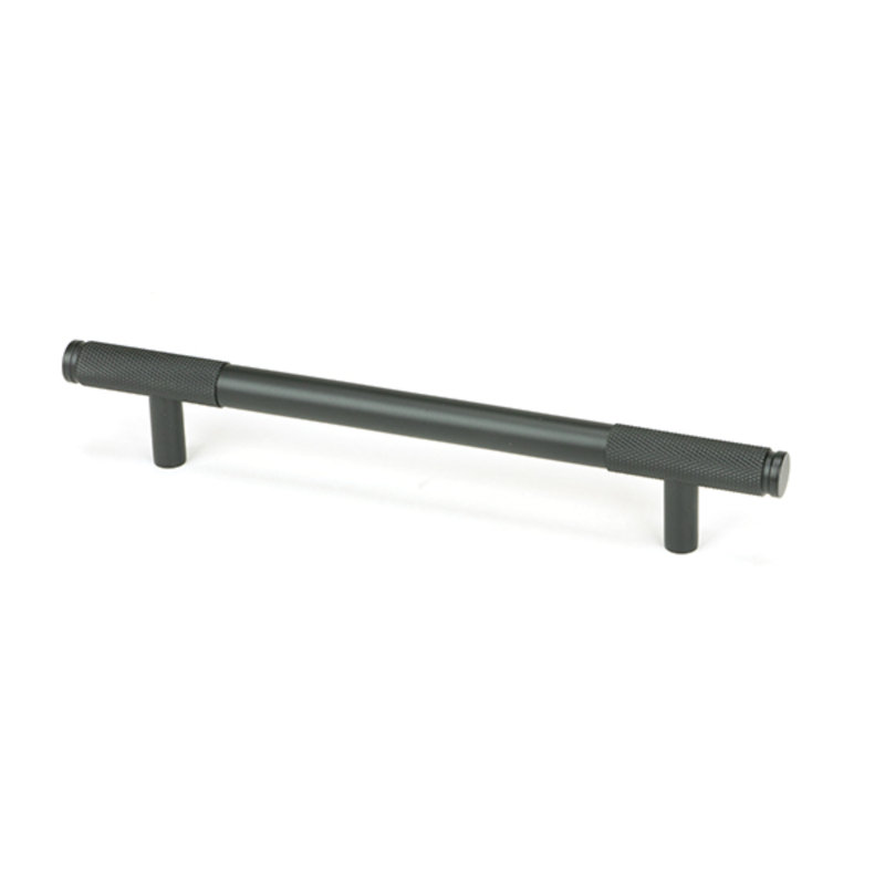 Polished Nickel Half Brompton Pull Handle - Large, 16 cm, Matt Black