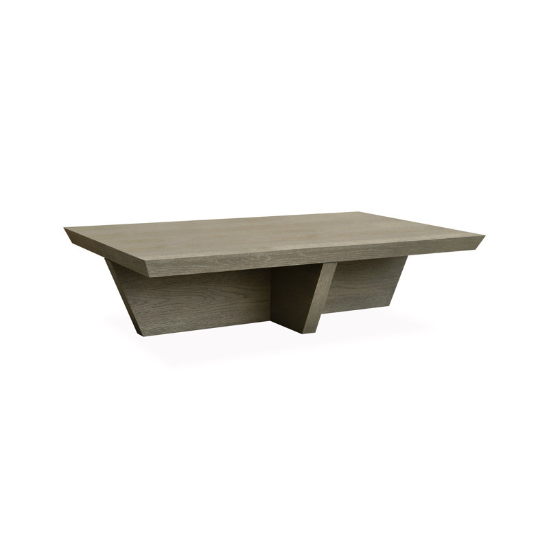 Lucia Solid Wood Block Coffee Table
